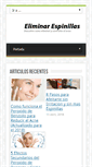 Mobile Screenshot of eliminarespinillas.com